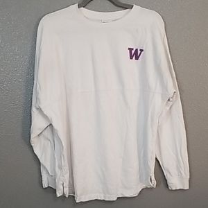 University of Washington Women's Large LS Tee